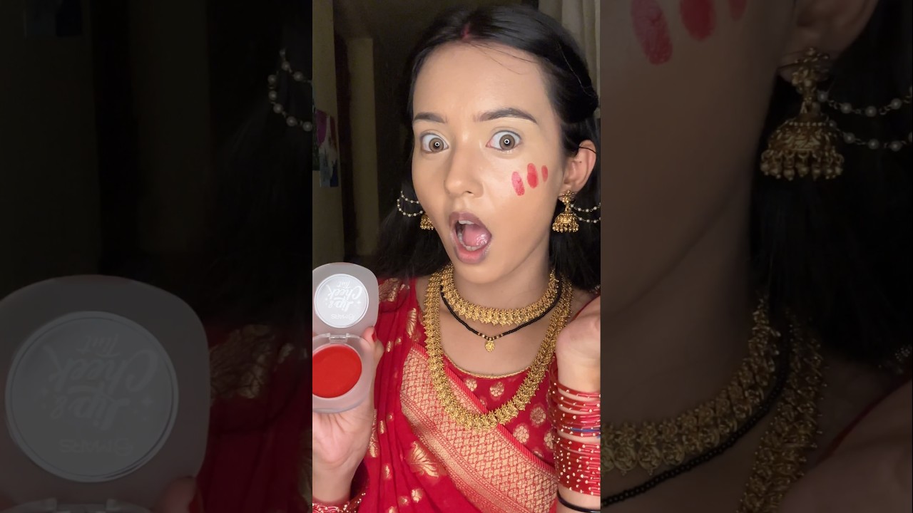 poojo makeup tutorial inspired by paro (devdas)❣️ #makeuptutorial #navratrimakeup #poojomakeup