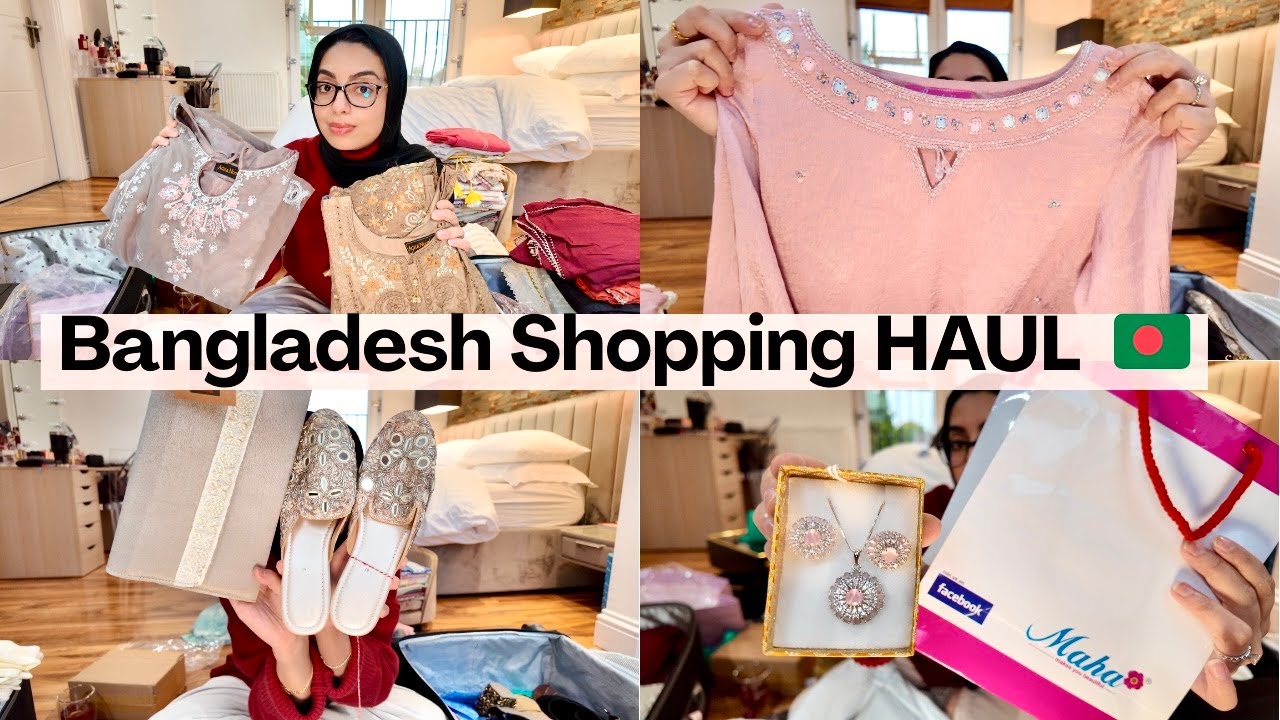 Bangladesh শপিং HAUL🛍️| Maha, Aarong, চলনসই, Local কি কি কিনলাম ♡