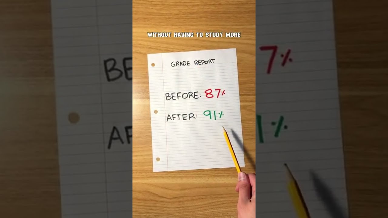 How to Get Better Grades Without Studying More