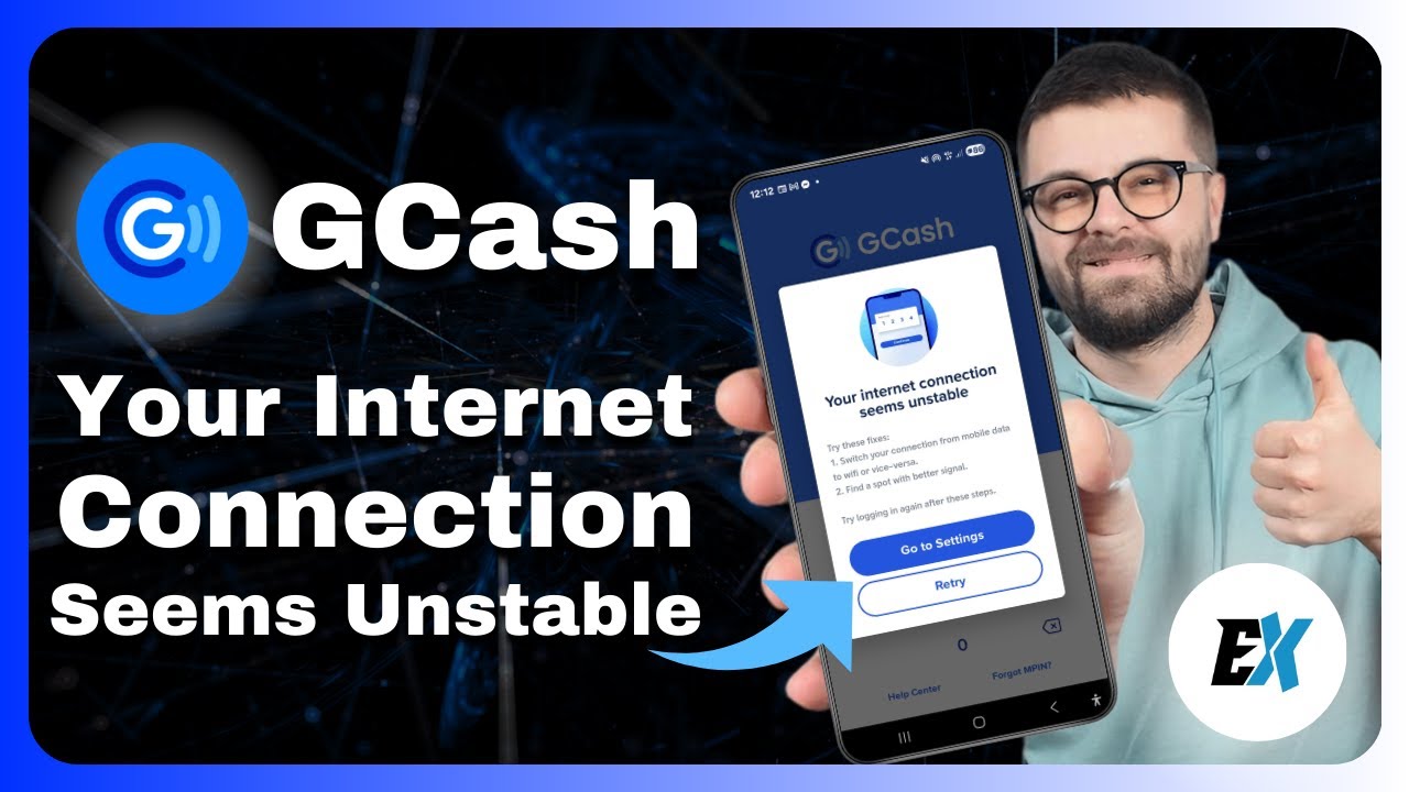 How to Fix Your Internet Connection Seems Unstable Error on GCash App (GCash Not Working)