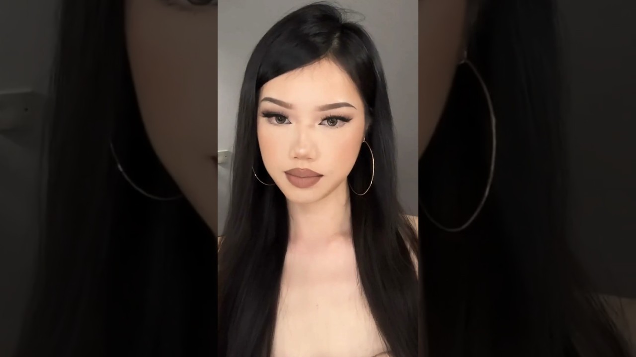 Latina makeup tutorial💄🖤*trust the process* #latina #makeup #howto #shorts #douyin #chinese #teach