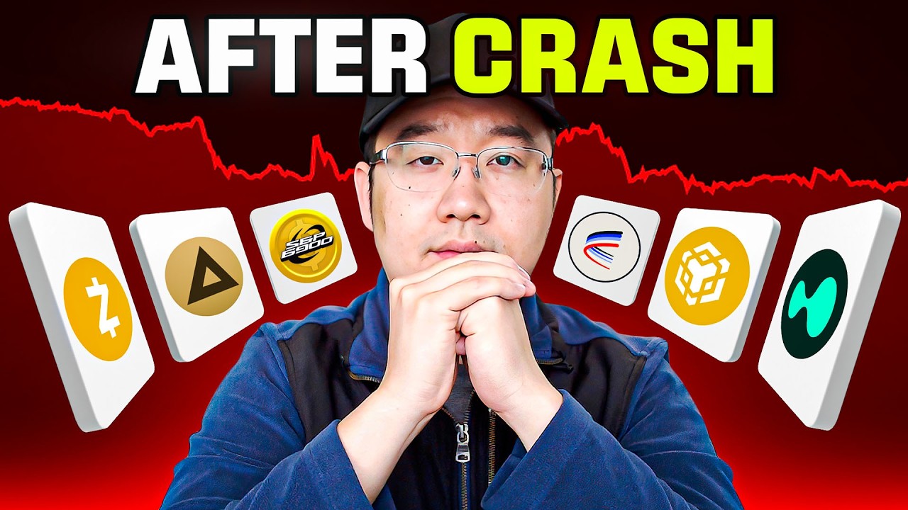 If Crypto Crashes 50%, I’d Buy These 10 Coins