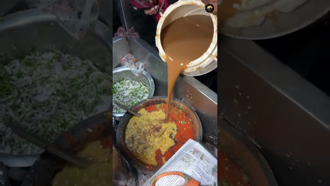 Subha 3 Baje Chole Kulche in Delhi🔥🤯 ( Late Night Street Food)