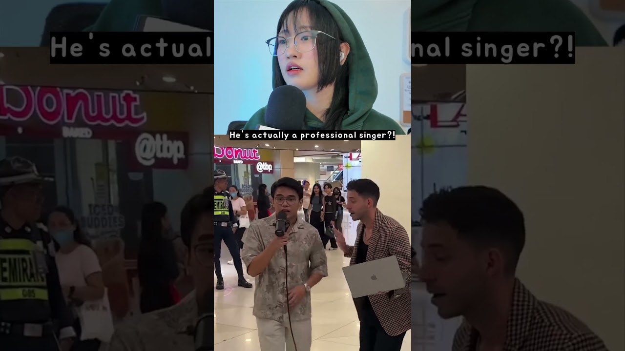 He’s actually a famous Filipino singer.