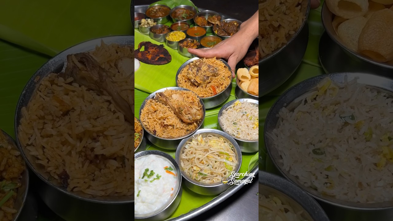 Bahubali Thali Evalo Perusha😳⁉️ neenga inga Sapputtu irrukkingala⁉️ Hotel Ponnusamy Nungamebakkam