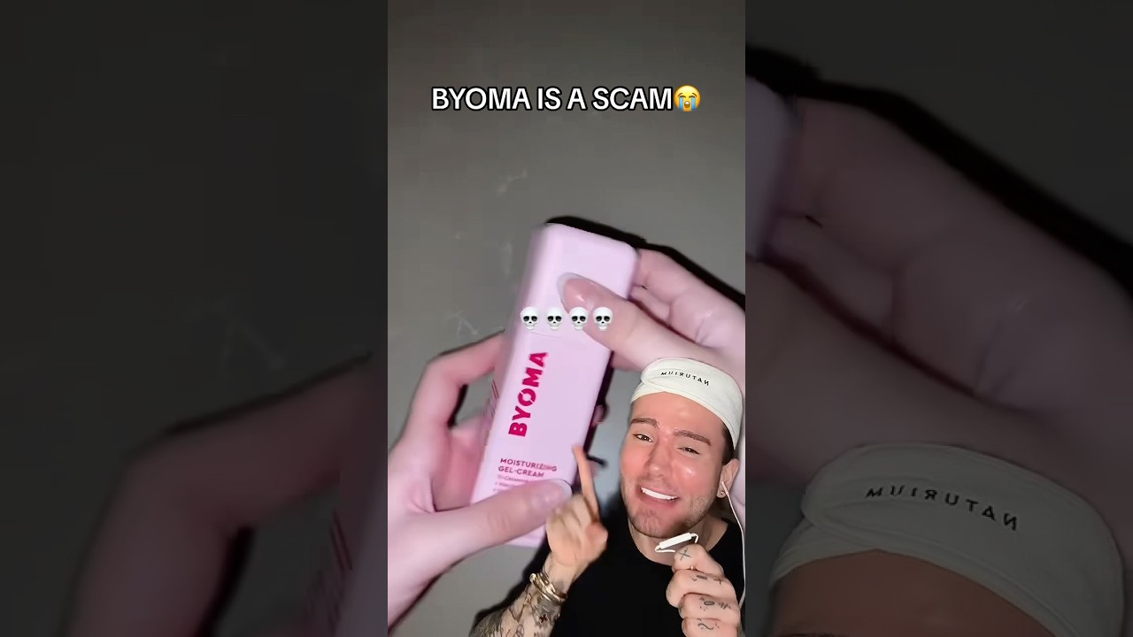 BYOMA IS A SCAM?!😱(follow for more!💗) #skincare #skin #preppy #preppyyyy #skincareroutine #beauty