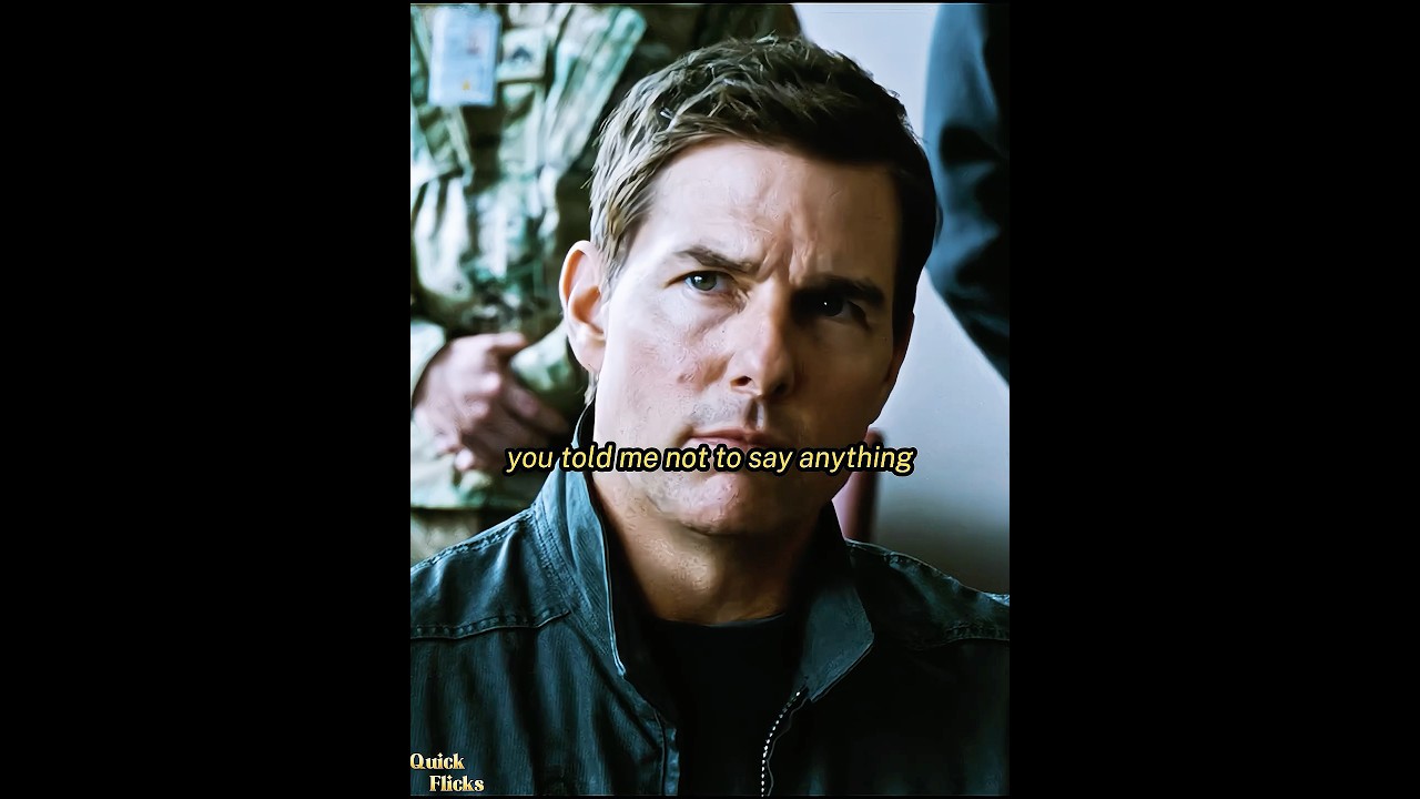 Yes I Understand I Don’t Have to Say Anything |Jack Reacher|🔥😂 #movies #series