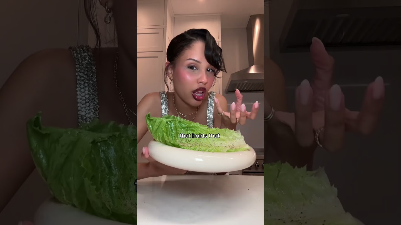 Nara Smith Deconstructed Salad reaction video | Deadpan Diya #12