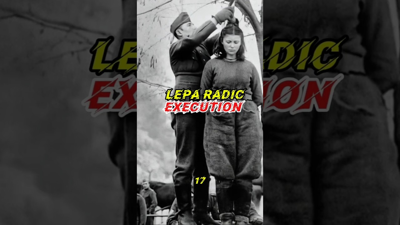 17 Year’s Lepa Radic Execution After World War 2 #history #ww2 #worldwar2