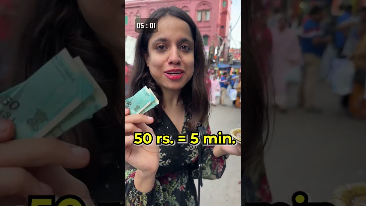 15 Minutes Kolkata Street Food Challenge 😍😱