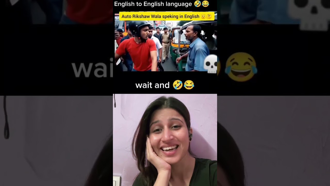 Wait4end☠️🤪English topper 🫡🤣|Reaction video🤣😅#youtubeshorts #shortsviral #reactionvideo