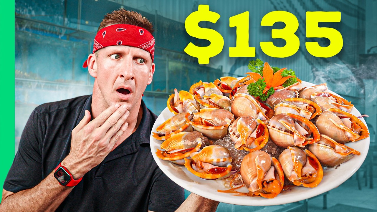 $1 Snail VS $135 Snail in Vietnam!! Seafood Street Food!!
