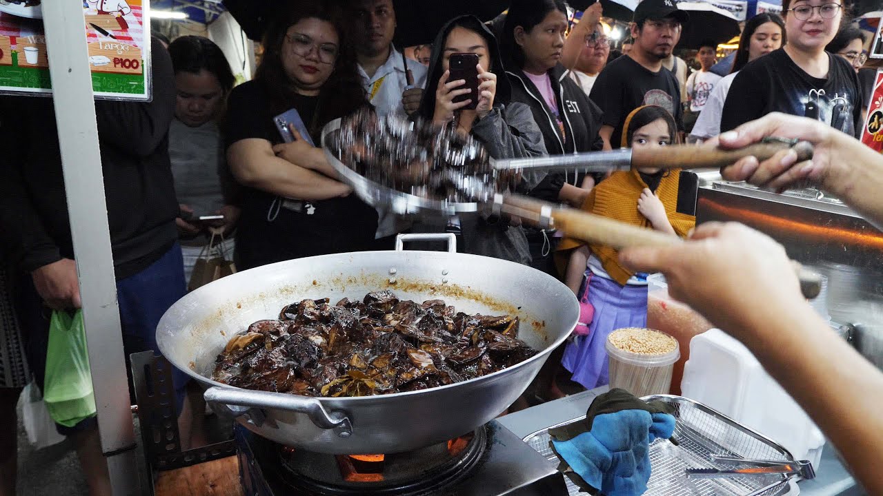 AMAZING! New Night Market in Manila | Philippines Street Food Tour