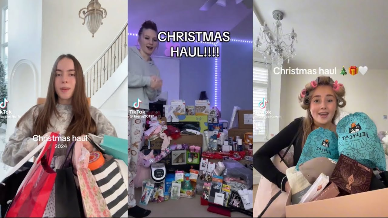 2024 TIKTOK CHRISTMAS HAUL COMPILATION!! *part 2*