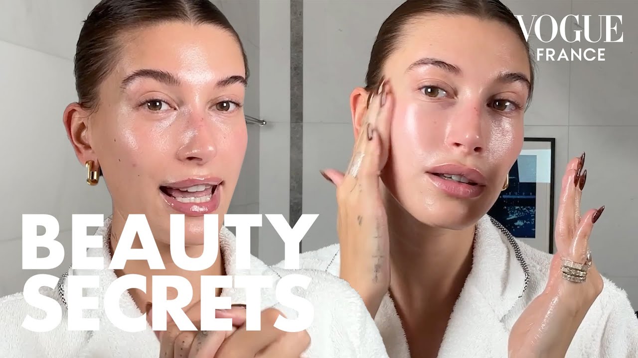 Hailey Bieber’s skincare routine for a super glowy complexion | Vogue France