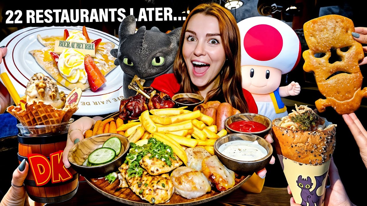 I Ate at Every Restaurant at Epic Universe!