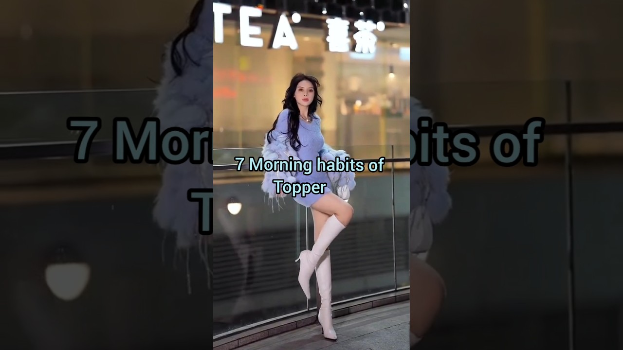 7 Morning habits of Topper 📚✅🧿#study #studymotivation #success #motivational #ytshorts #shortvideo