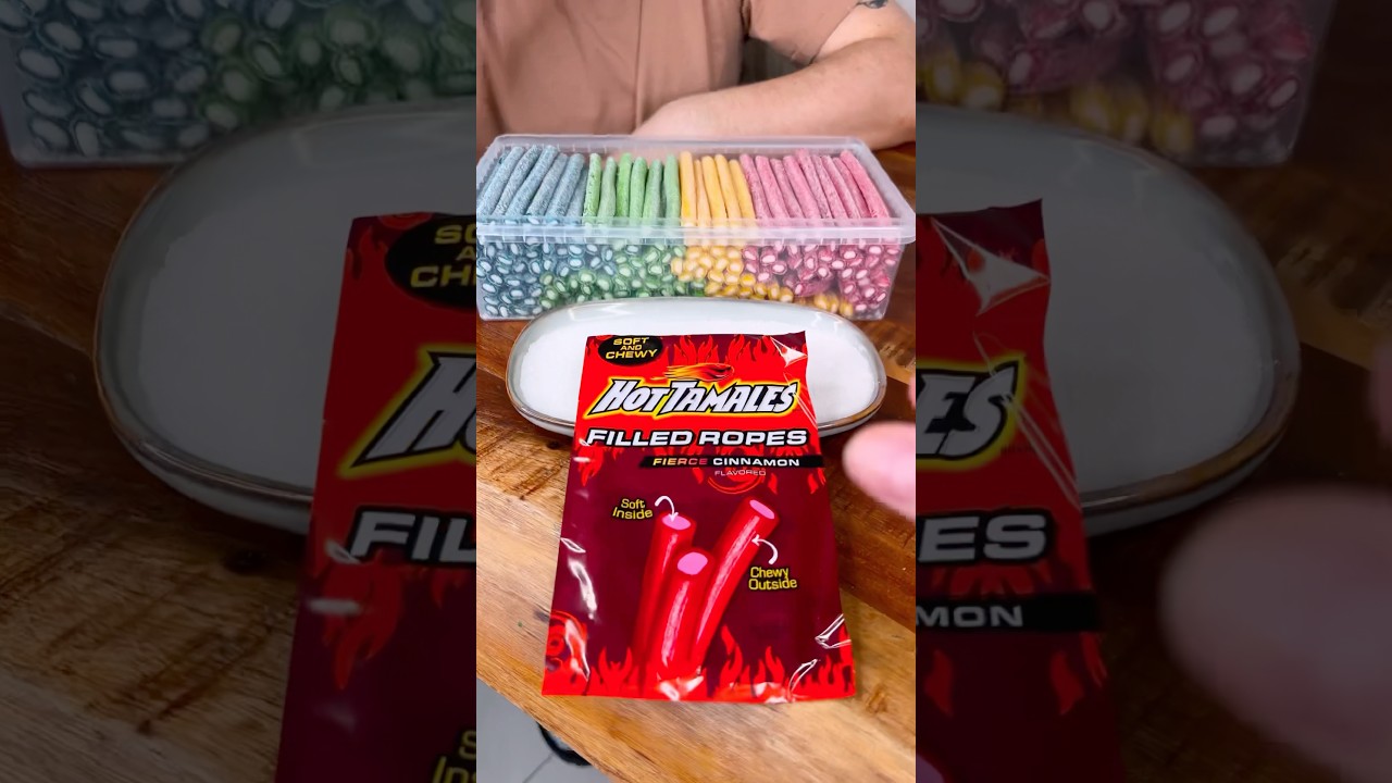 How to make the best GUMMY rope candies for your sibling?😅❤️🍬| CHEFKOUDY