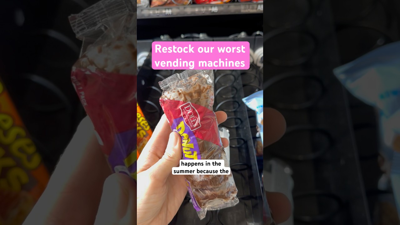 Would you keep these vending machines? #vendingmachine #sidehustle #passiveincome #restock