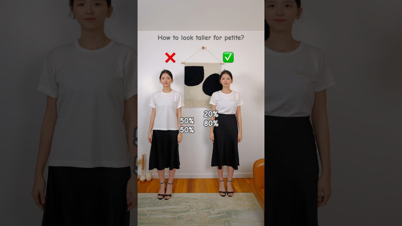 🧸 how to look taller for petite! # #ootd #fashion #stylehacks #outfitideas #outfittips #petitewoman