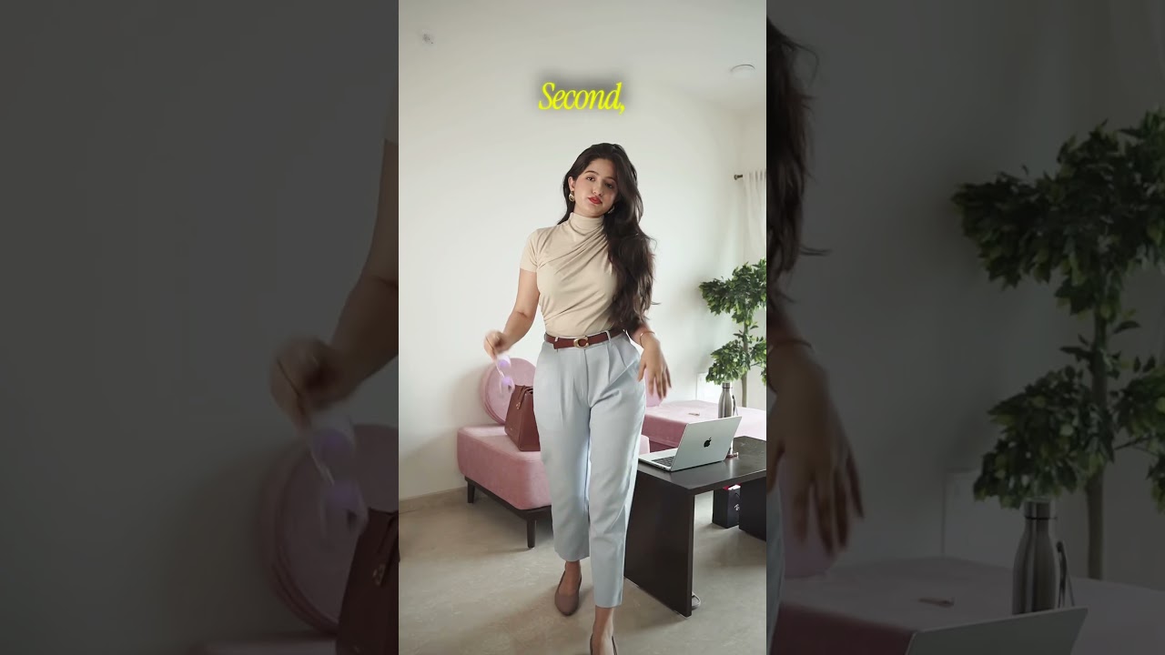 Corporate Outfit Ideas BEYOND the BLACK & WHITE | Office Outfit | Jhanvi Bhatia