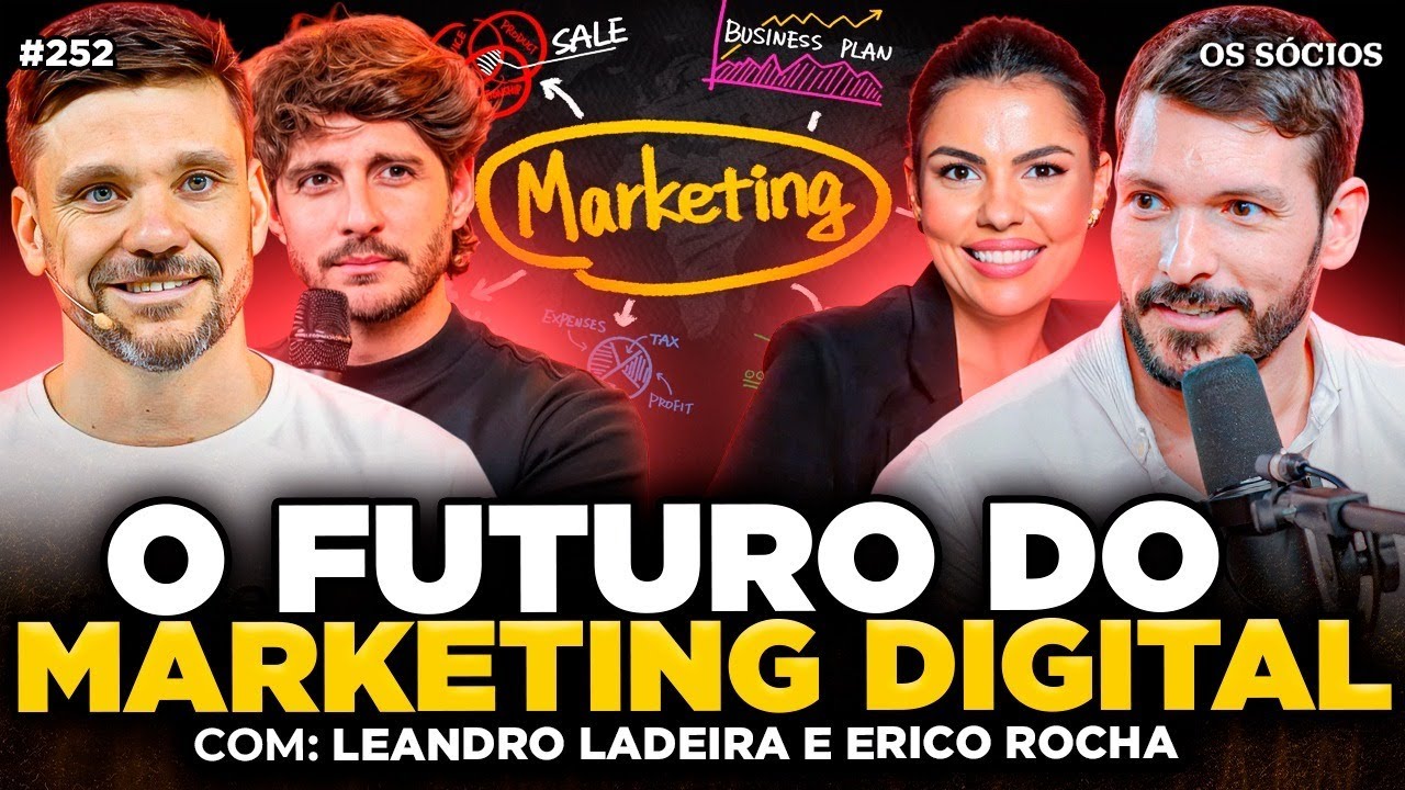 O FUTURO DO MARKETING DIGITAL (Com Leandro Ladeira e Erico Rocha) | Os Sócios 252