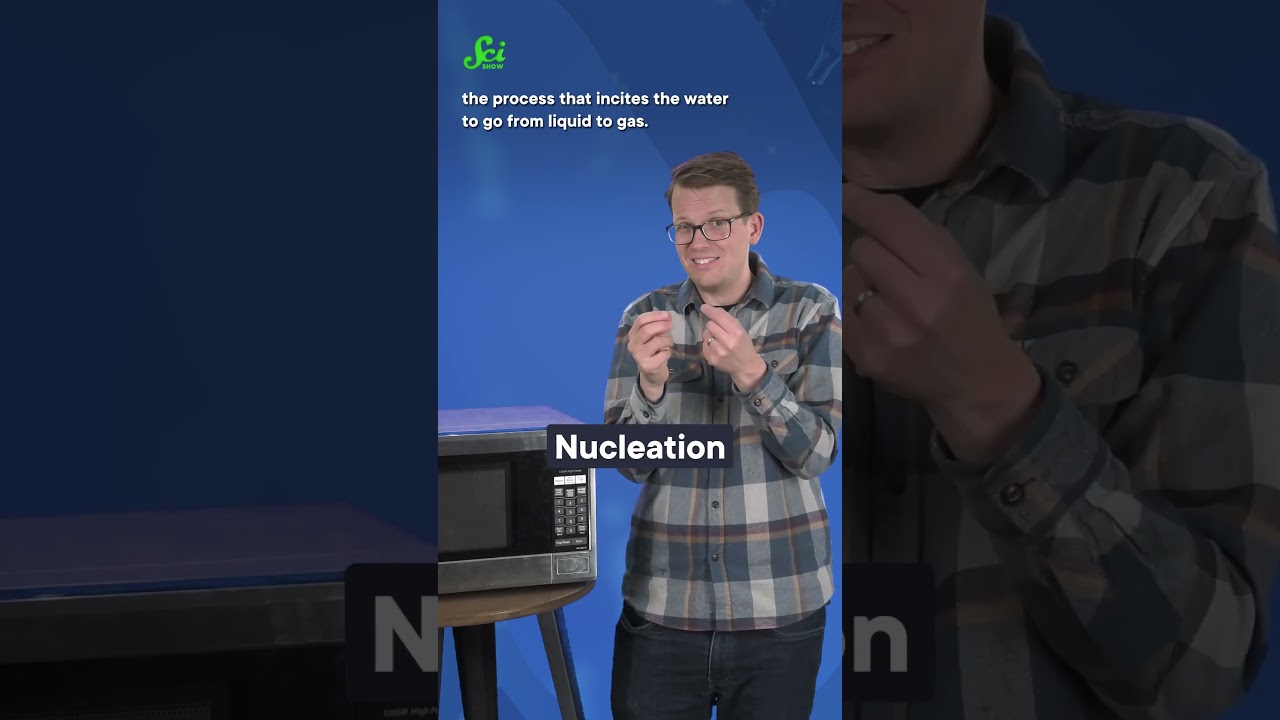 Don’t put water in the microwave. #shorts #science #SciShow