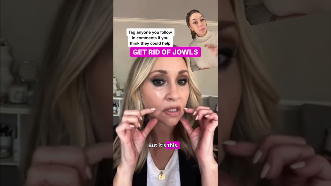 How to Get Rid of Jowls #shorts