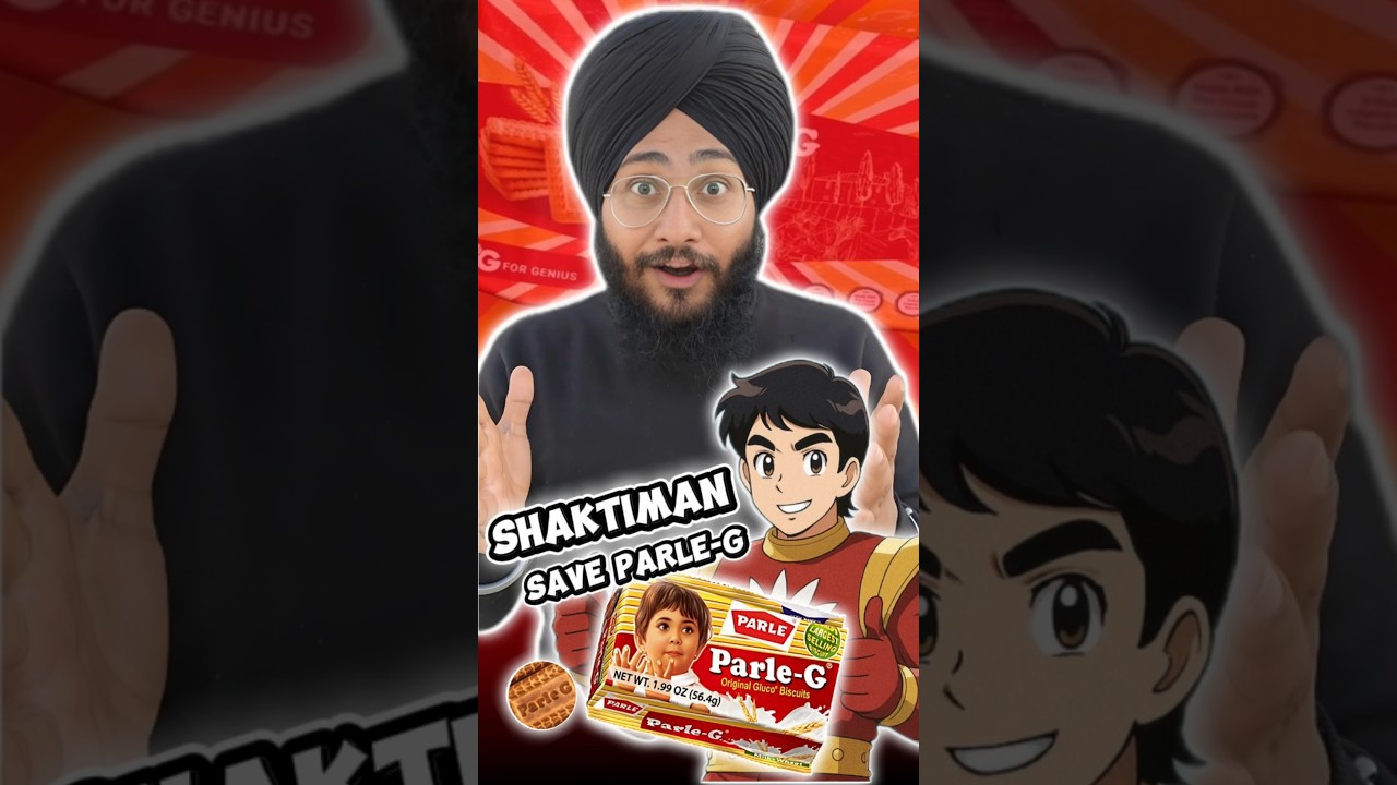 Shaktimaan Saved Parle-G ll Genius Marketing ll #shorts #marketing