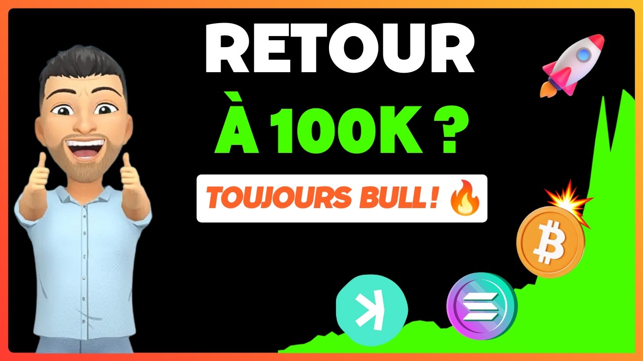 CRYPTO : PUISSANT Rebond du Marché ✅ (BTC Direction 100K ?🔥)