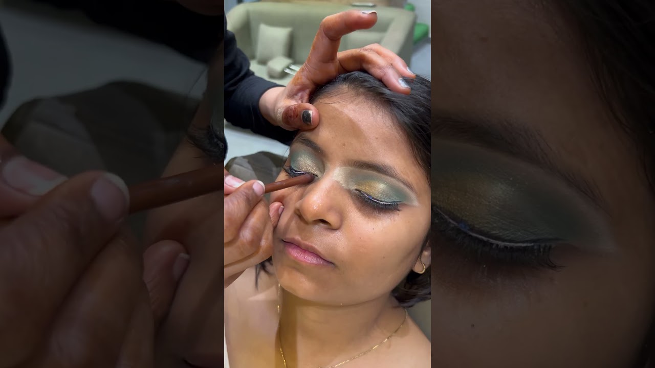 Makeup tutorials/Engagement makeup/ Eye makeup #youtube #hairstyle #eyemakeup #transformation #shoot