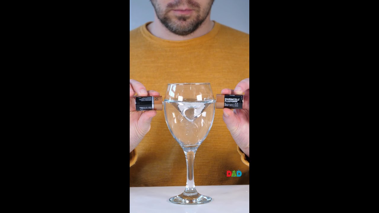 Mixing Water With Batteries | Fake Science Experiment