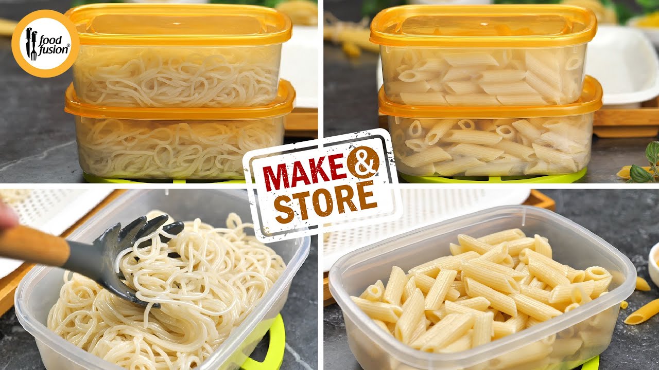 How to Boil and Store Pasta/Spaghetti | By Food Fusion