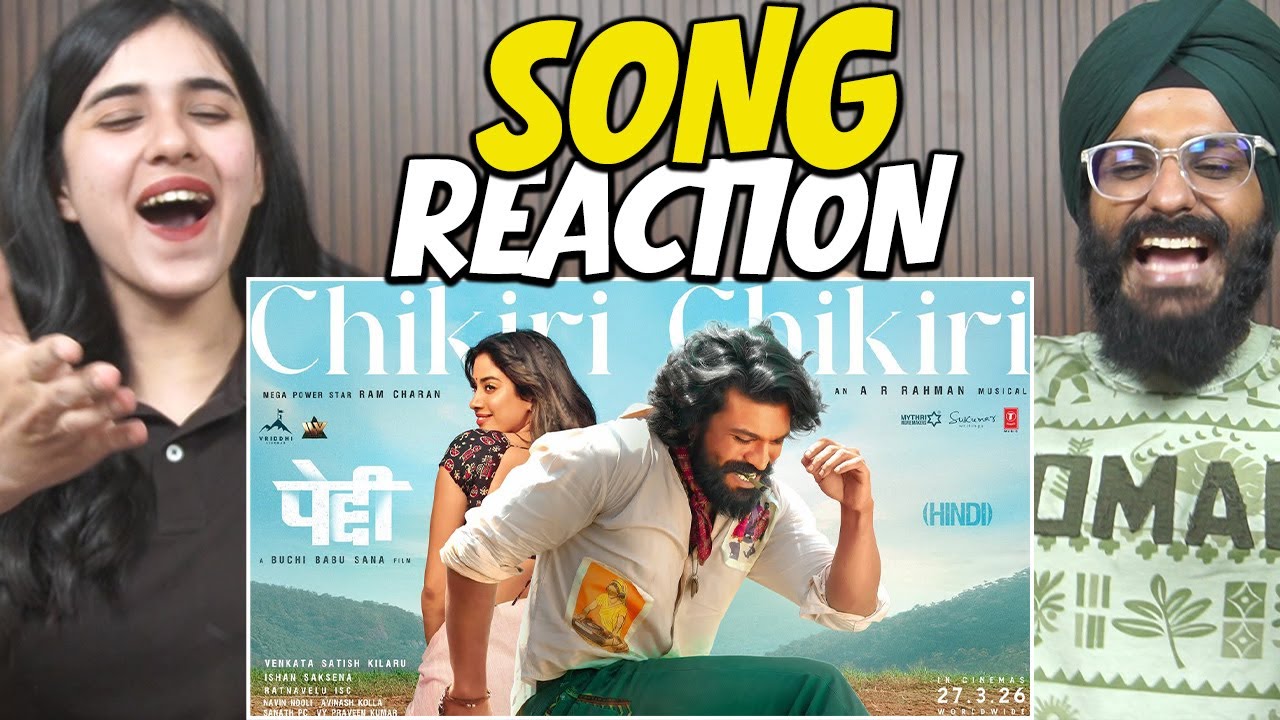 Chikiri Chikiri Video Song Reaction | Peddi | Ram Charan | Janhvi | Buchi Babu | AR Rahman | Mohi
