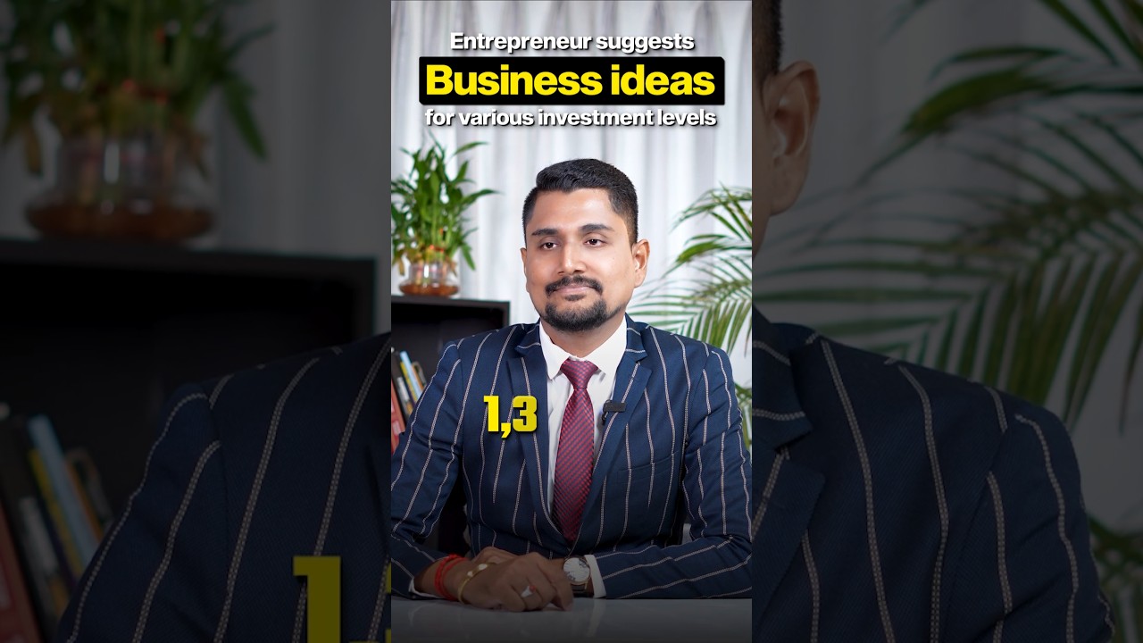 entrepreneur suggests business ideas 💡 #income #business #savings #money
