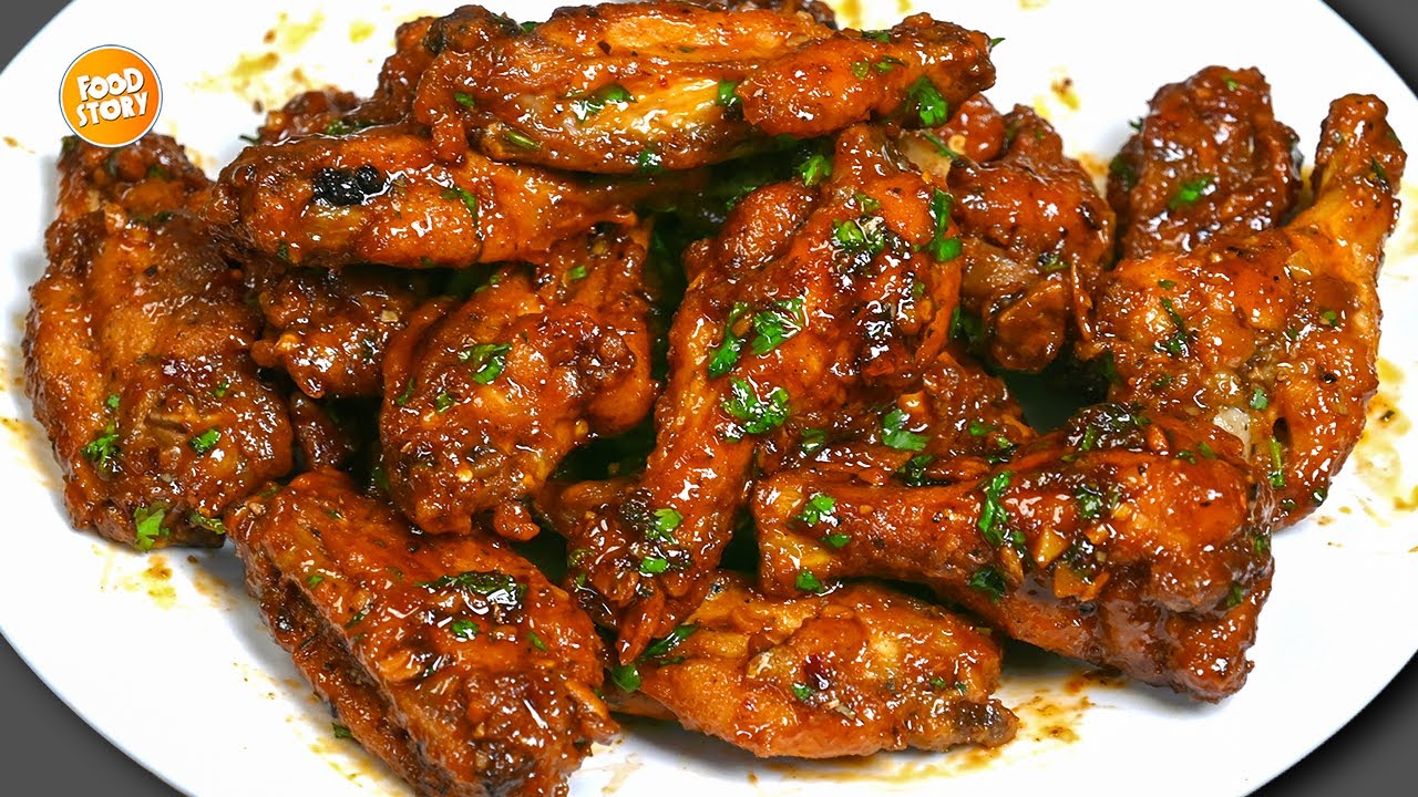 Juicy Honey Garlic Chicken with a Sticky Glaze🔥, New Chicken Recipe by Samina Food Story