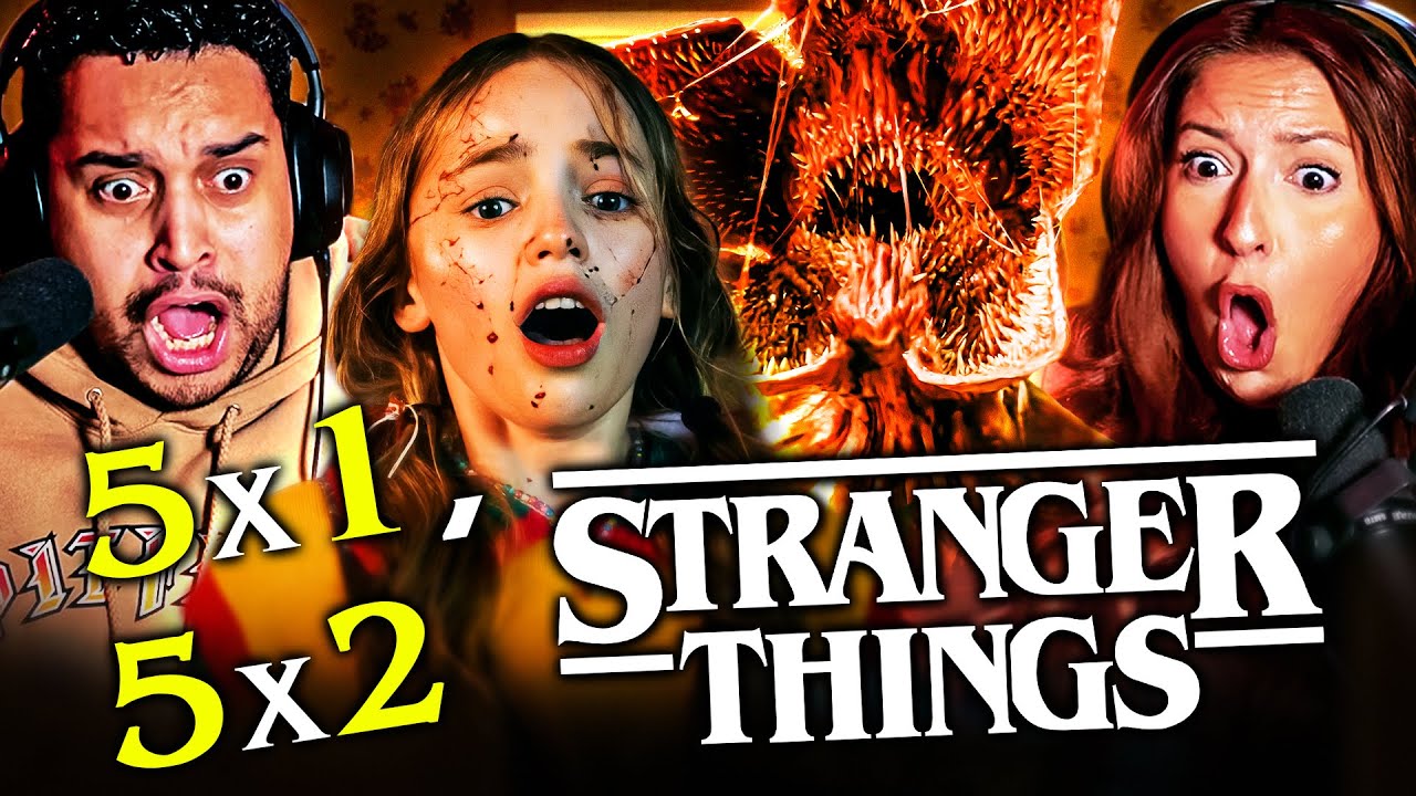 STRANGER THINGS SEASON 5 EPISODES 1 & 2 REACTION – KAREN VS DEMOGORGON! – REVIEW