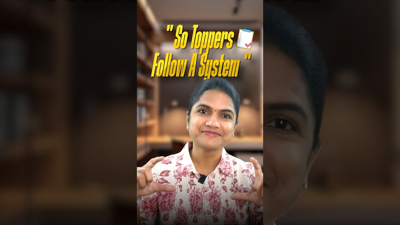 Toppers’ Secret: It’s Not IQ, It’s Strategy || Meera || Tamil