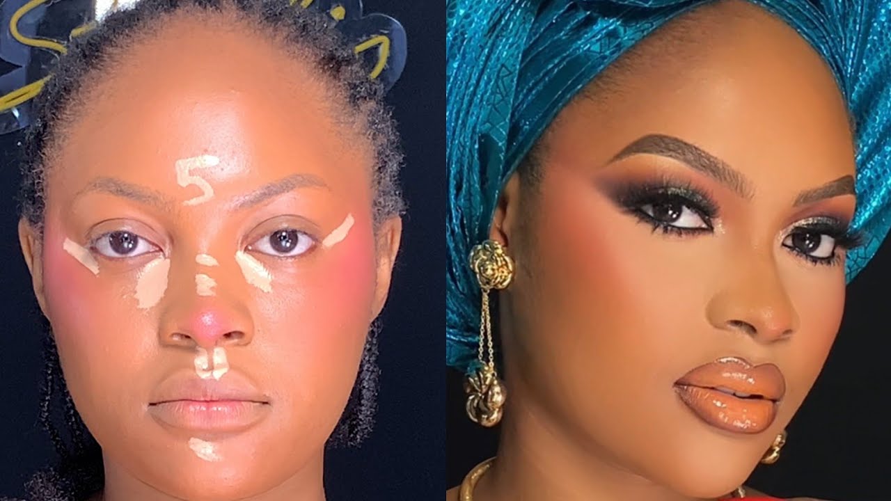 NIGERIAN BRIDAL MAKEUP TUTORIAL