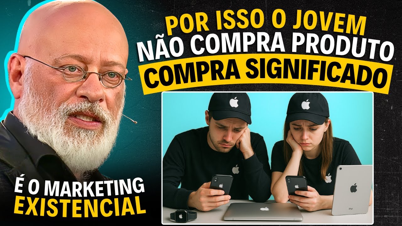 Como o MARKETING manipula o comportamento dos JOVENS | Luiz Felipe Pondé