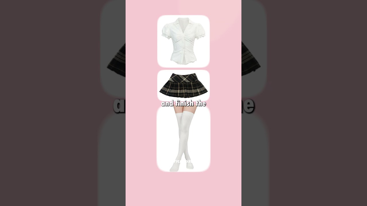 👑 School Skirt Outfit Ideas Cute & Classy Fashion Inspo 💕