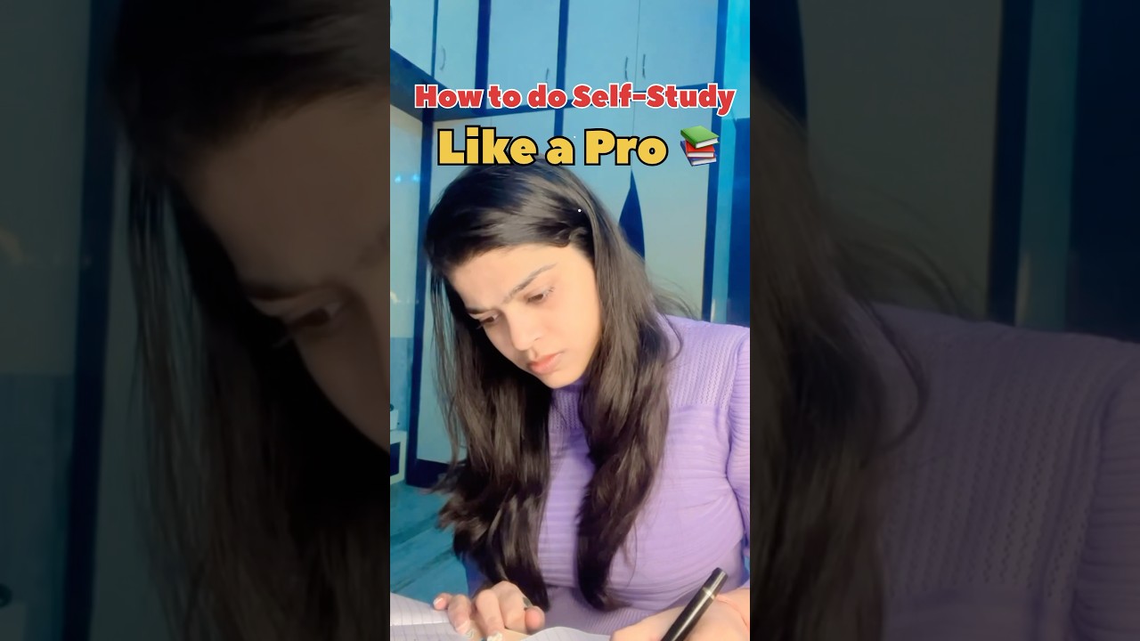 How to do Self-Study like a Pro 📚📖#studymotivation #studytips #ca #cs #cma #upsc