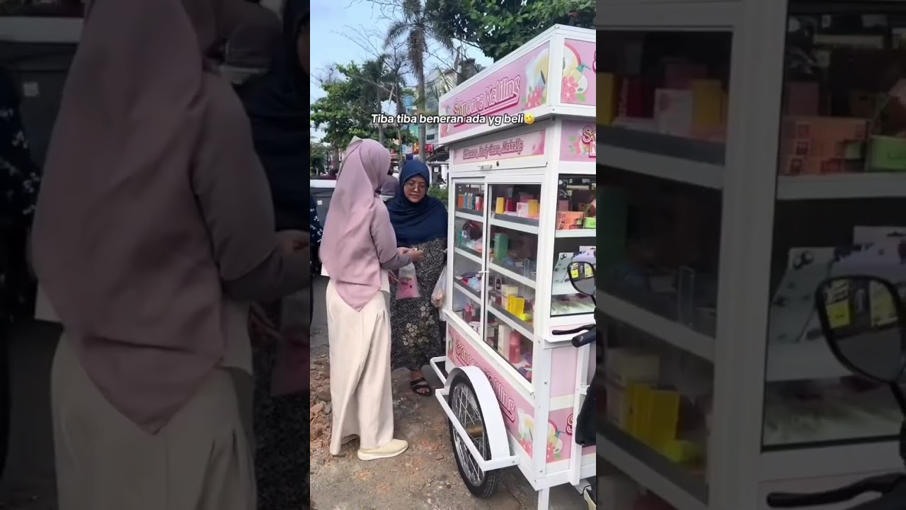 Jual Skincare Keliling #makeup #makeuptutorial #skincare #bodycare #skincareroutine #shopping