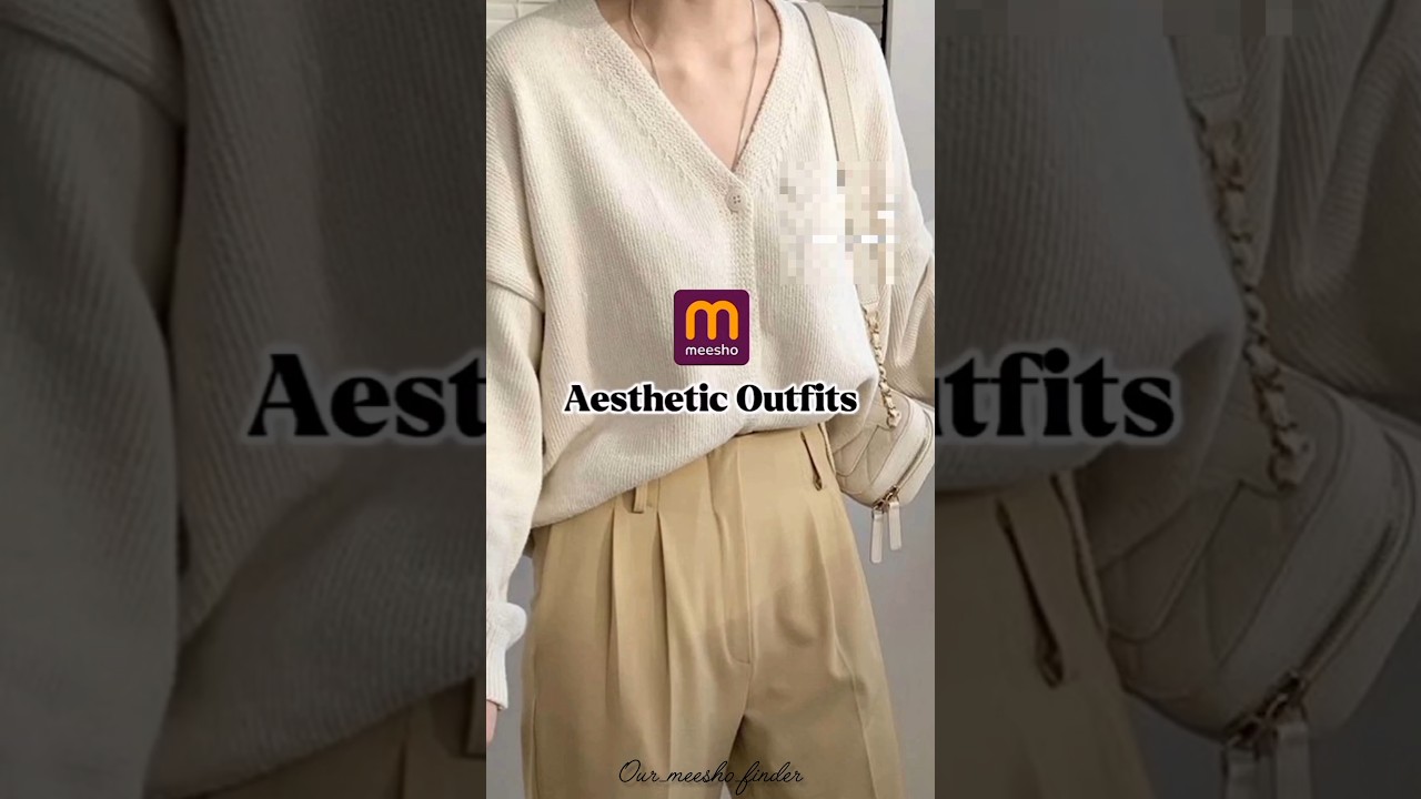 🦋✨Aesthetic outfit from meesho ✨🦋 #aesthetic #dress  #meesho follow for more ✨