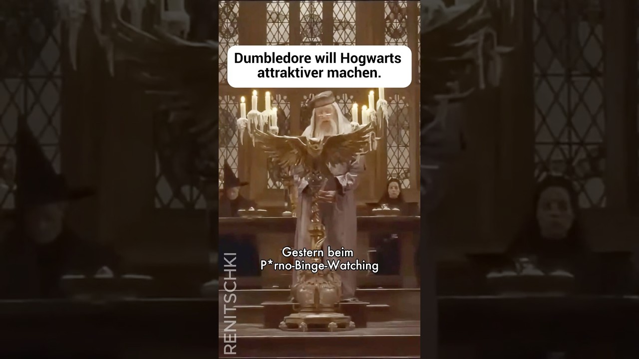 Marketing Meister Dumbledore #renitschki #harrypotter