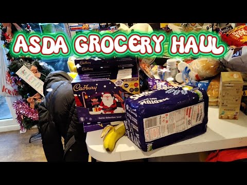 Asda Grocery haul | Buying selection boxes | Vlogmas