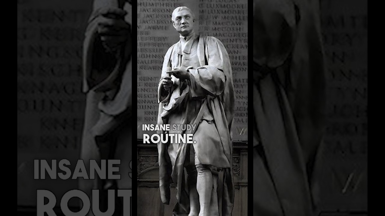 Newton’s Insane Study Routine 🍎 #physics #science #history #education