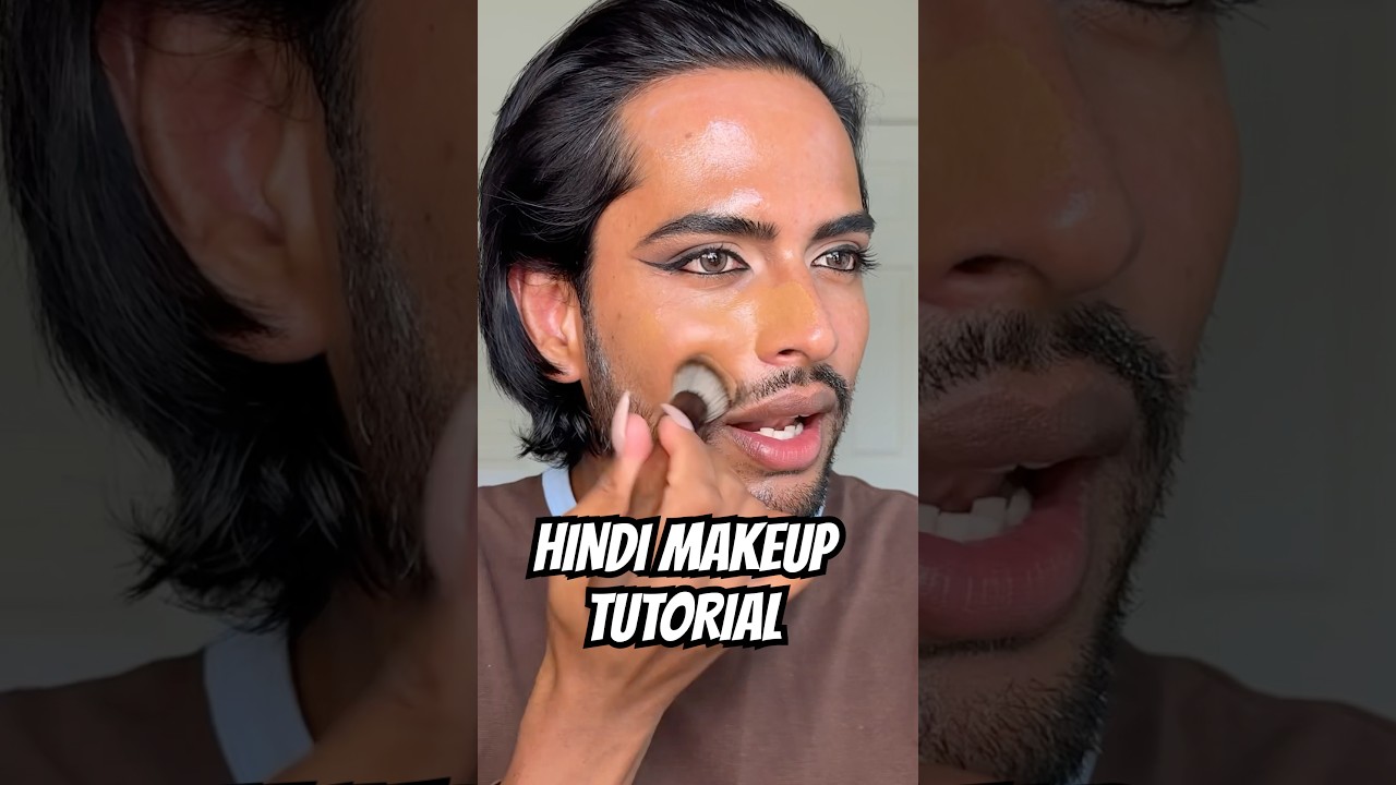 HINDI MAKEUP TUTORIAL 💕✨ #hindimakeuptutorial #makeup