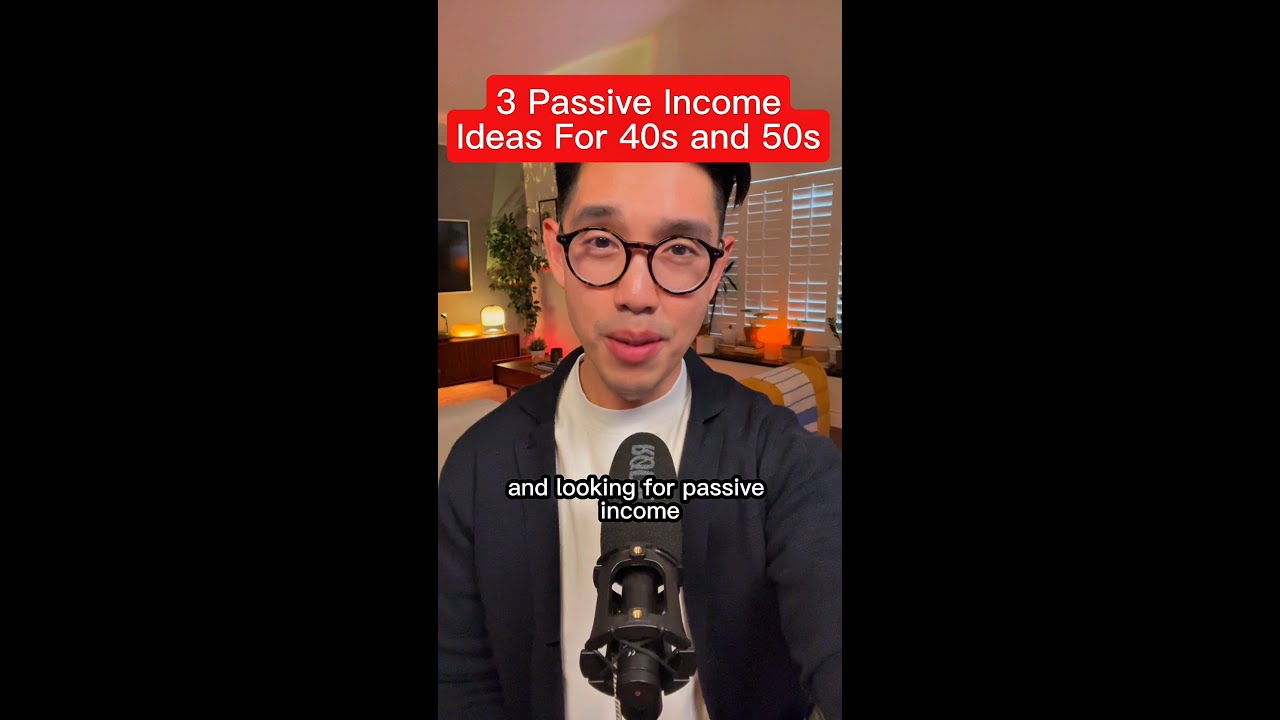3 Passive Income Ideas for 40s and 50s