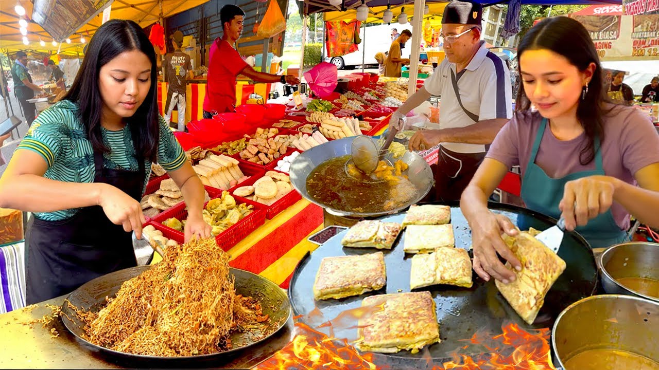 $2 MALAYSIAN STREET FOOD TOUR IN KUALA LUMPUR | MALAYSIA’S FAVOURITE MIXED FOOD MARKET U CAN’T MISS